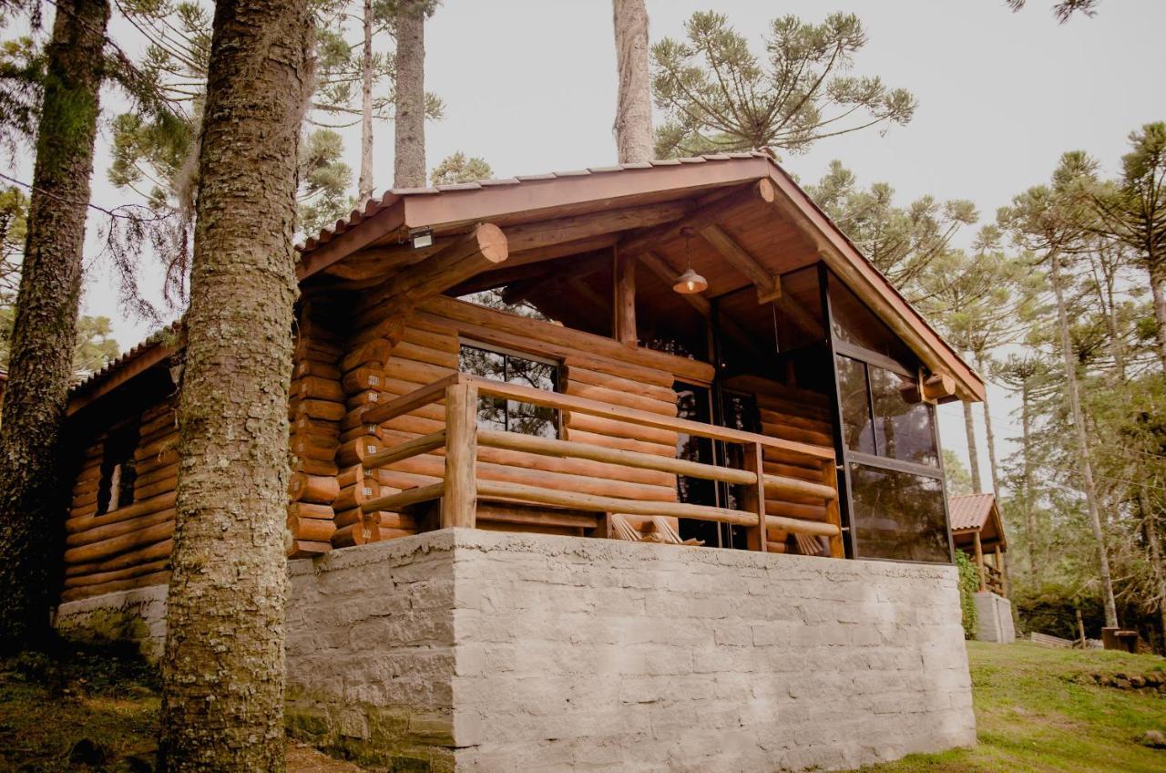 Отель Refugio Do Caracol Chales Канела Экстерьер фото
